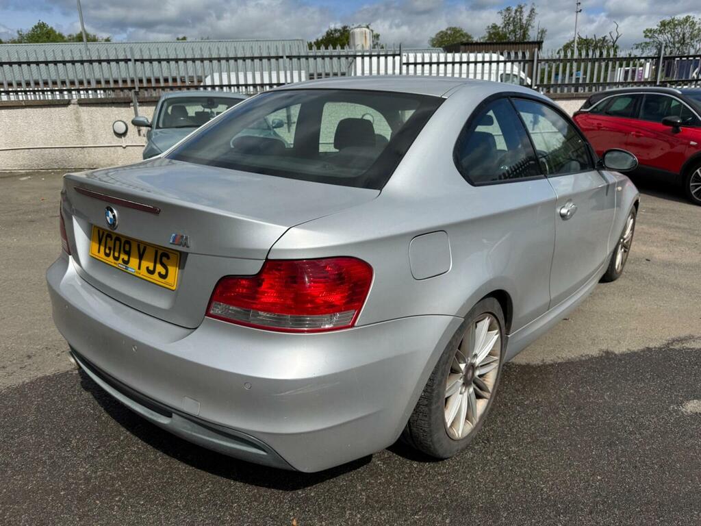 BMW 1 Series Coupe 2.0 120D M Sport Euro 5 200909 YG09YJS Silver #3