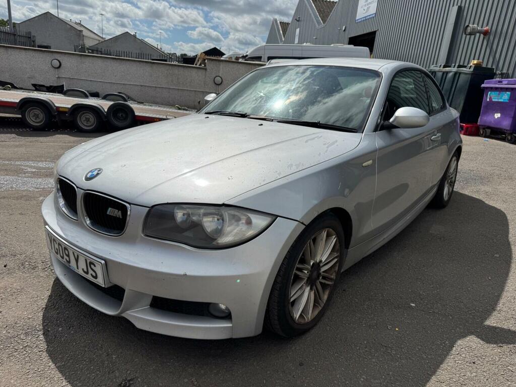 BMW 1 Series Coupe 2.0 120D M Sport Euro 5 200909 YG09YJS Silver #5