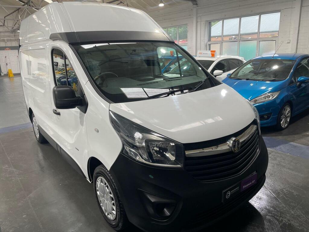 Vauxhall Vivaro Panel Van 1.6 Cdti 2900 Biturbo Ecotec L1 H2 Euro LM67YTB White #3