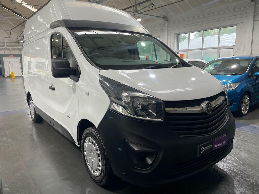Vauxhall Vivaro Panel Van 1.6 Cdti 2900 Biturbo Ecotec L1 H2 Euro LM67YTB White #2