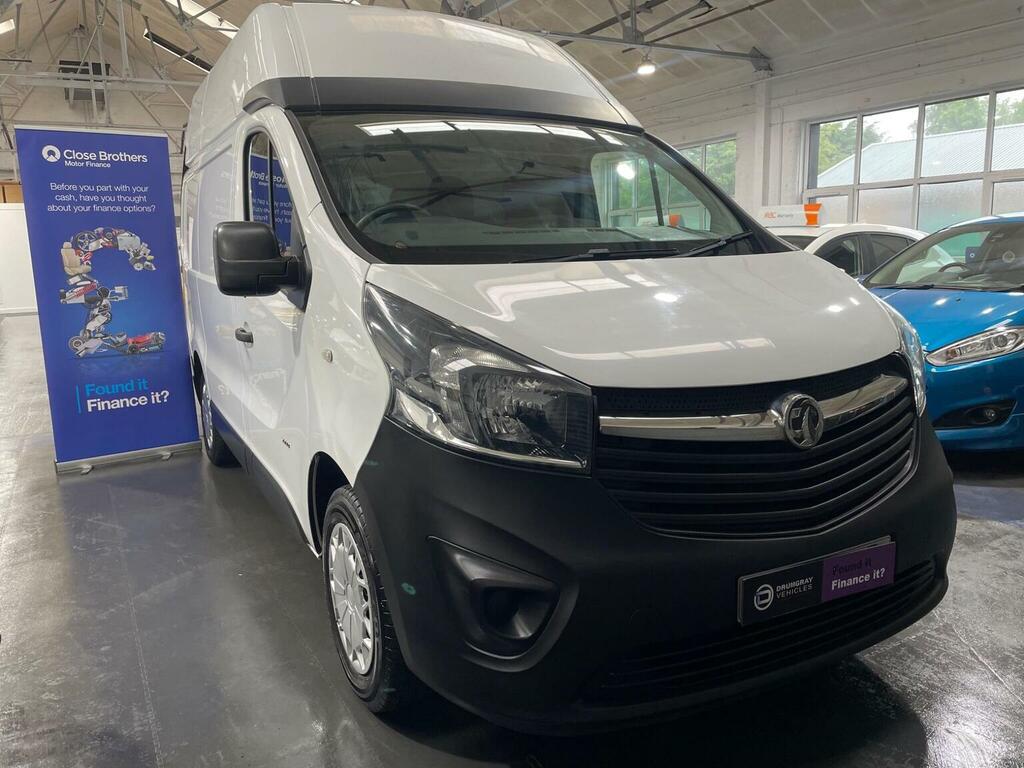 Vauxhall Vivaro Panel Van 1.6 Cdti 2900 Biturbo Ecotec L1 H2 Euro White