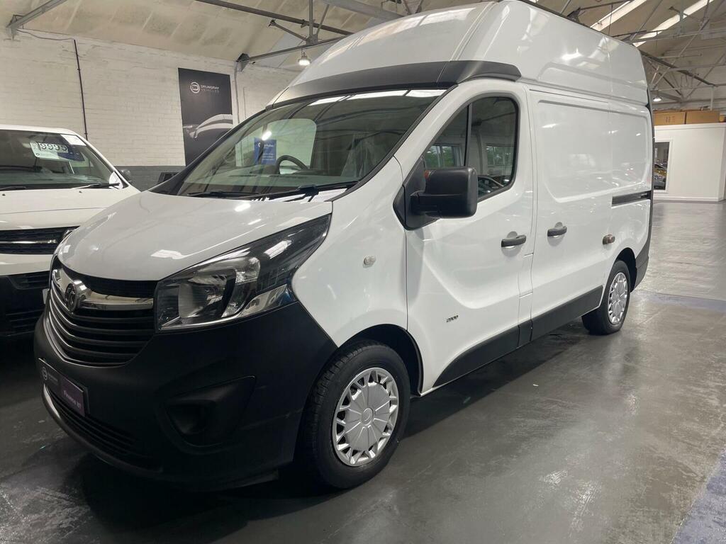Vauxhall Vivaro Panel Van 1.6 Cdti 2900 Biturbo Ecotec L1 H2 Euro LM67YTB White #5