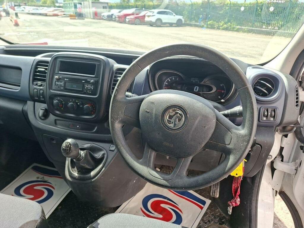 Vauxhall Vivaro Panel Van 1.6 Cdti 2900 Biturbo Ecotec L1 H2 Euro LM67NWP White #5