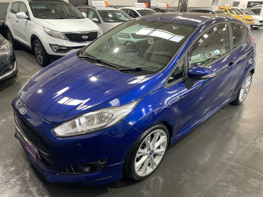 Ford Fiesta Hatchback 1.0T Ecoboost Zetec S Euro 6 Ss SN16VNT Blue #6