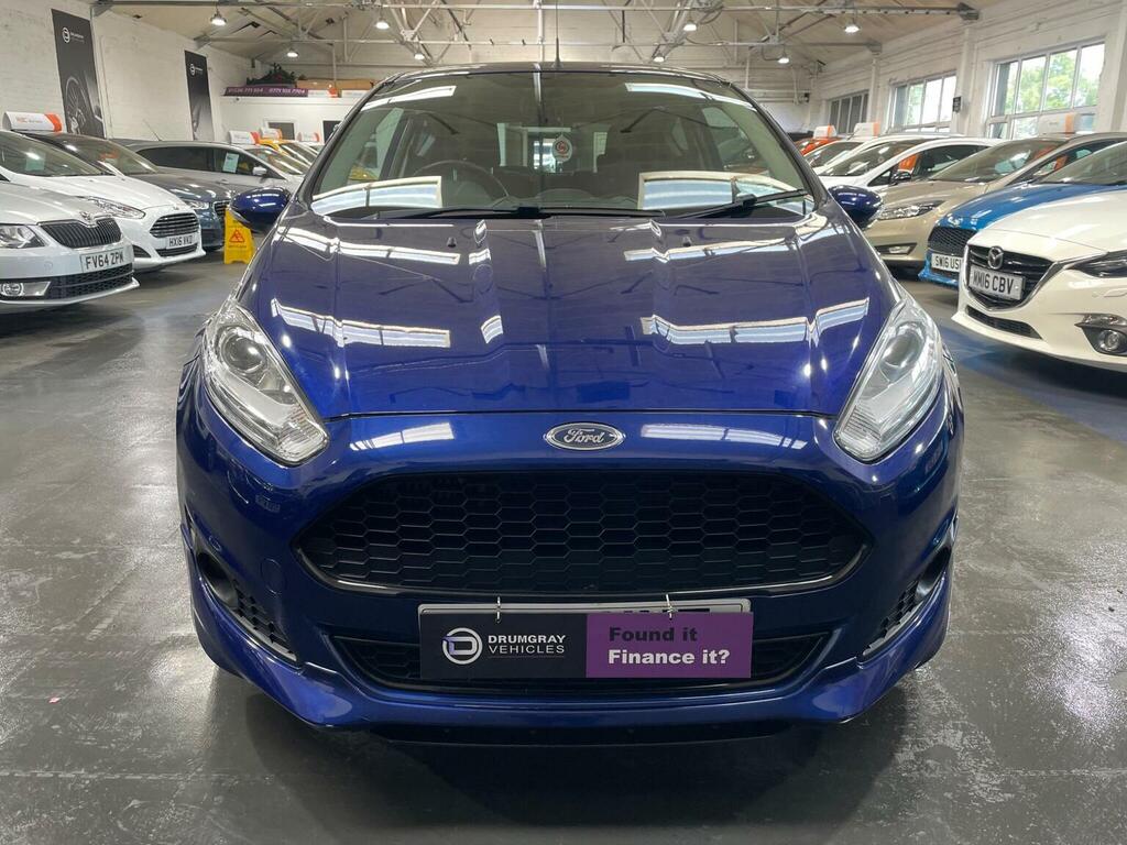 Ford Fiesta Hatchback 1.0T Ecoboost Zetec S Euro 6 Ss SN16VNT Blue #4