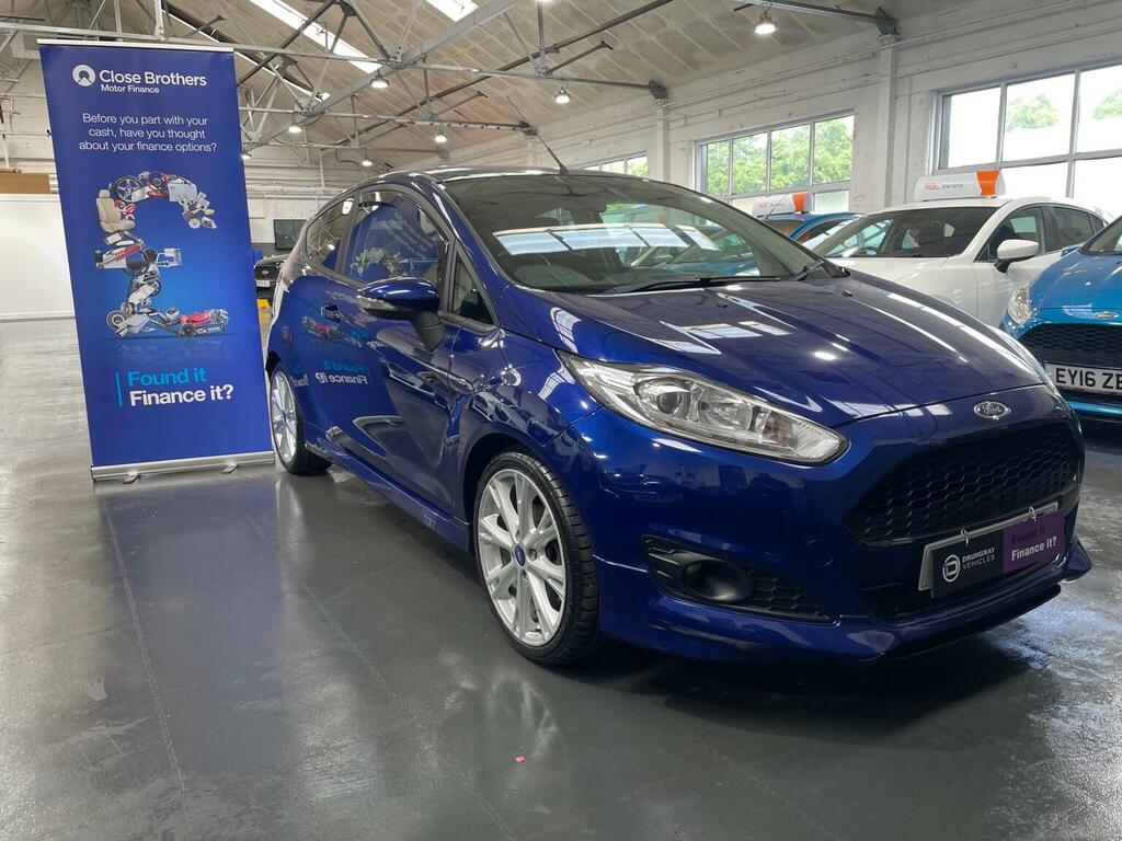 Ford Fiesta Hatchback 1.0T Ecoboost Zetec S Euro 6 Ss Blue