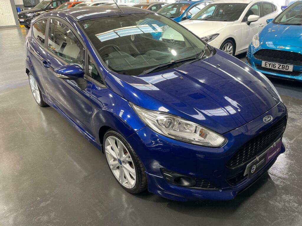 Ford Fiesta Hatchback 1.0T Ecoboost Zetec S Euro 6 Ss SN16VNT Blue #3