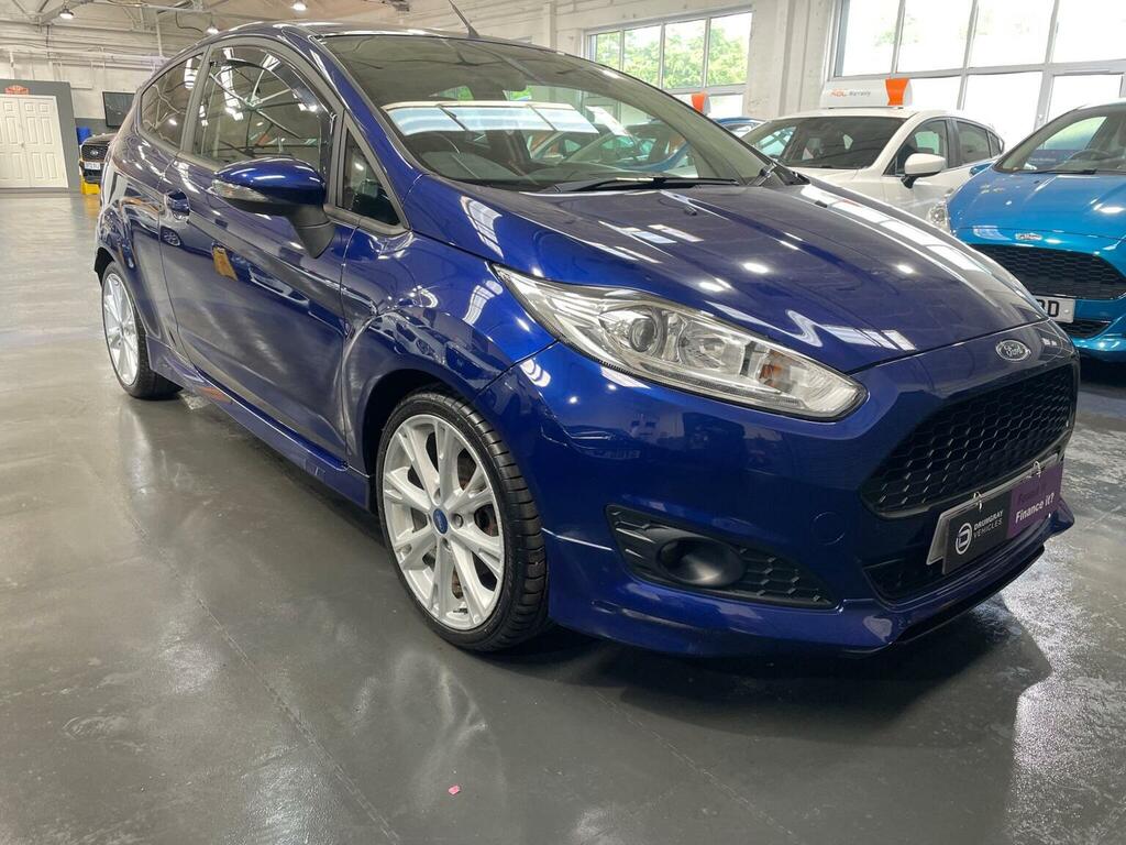 Ford Fiesta Hatchback 1.0T Ecoboost Zetec S Euro 6 Ss SN16VNT Blue #2