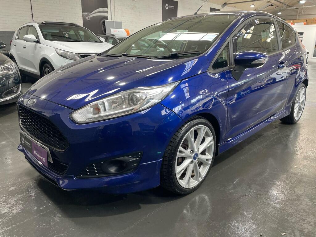 Ford Fiesta Hatchback 1.0T Ecoboost Zetec S Euro 6 Ss SN16VNT Blue #5