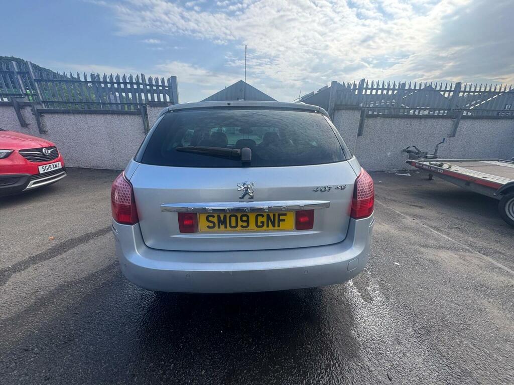 Peugeot 407 SW 1.6 Hdi Se Grey #4