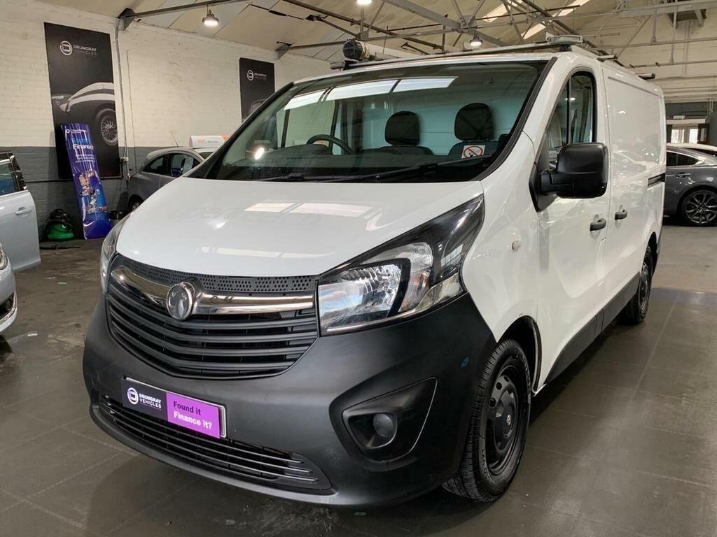 Vauxhall Vivaro Panel Van 1.6 Cdti 2900 Ecoflex L1 H1 Euro 6 Ss FM66EGX White #6