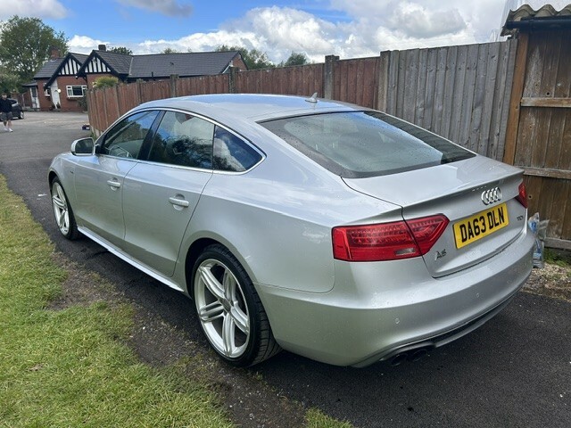 Audi A5 2.0 Tdi S Line 2013 DA63DLN Silver #6