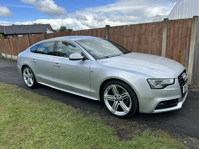Audi A5 2.0 Tdi S Line 2013 Silver