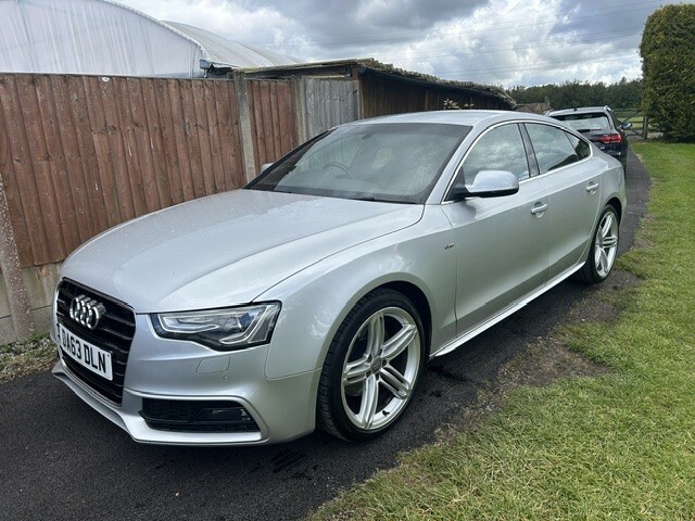 Audi A5 2.0 Tdi S Line 2013 DA63DLN Silver #2