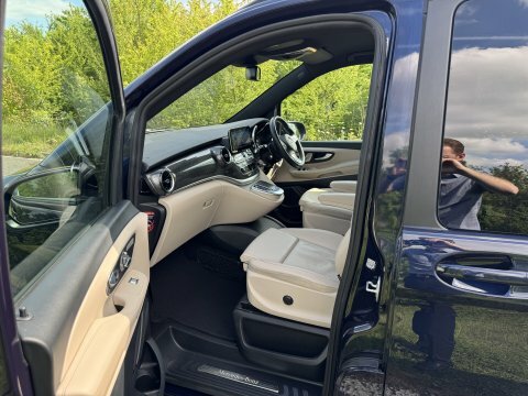 Mercedes-Benz EQV Mpv Black #7