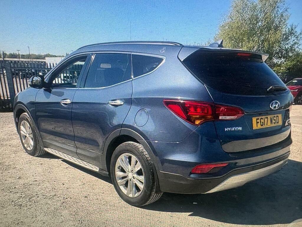 Hyundai Santa Fe 2.2 Crdi Blue Drive Premium 4Wd Euro 6 S S Blue #4