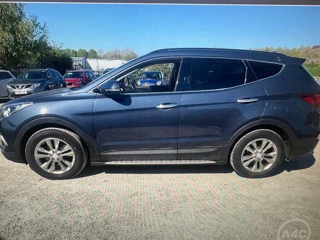 Hyundai Santa Fe 2.2 Crdi Blue Drive Premium 4Wd Euro 6 S S Blue #3
