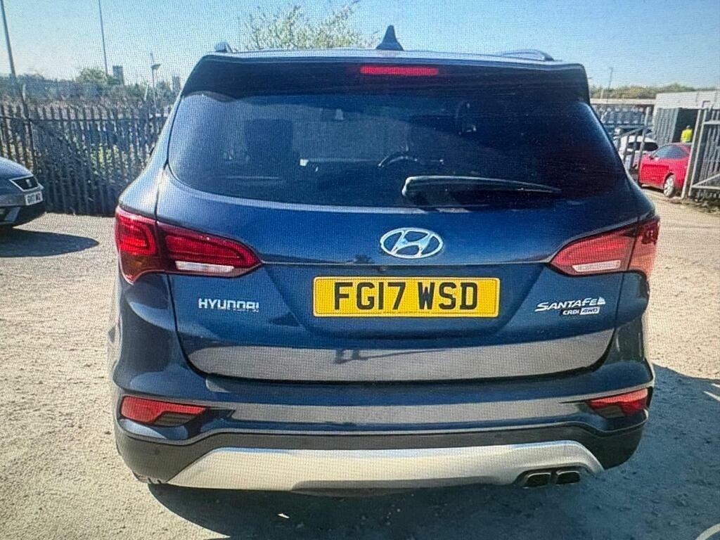 Hyundai Santa Fe 2.2 Crdi Blue Drive Premium 4Wd Euro 6 S S Blue #5