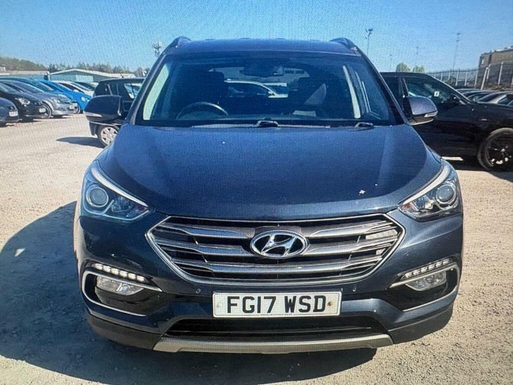 Hyundai Santa Fe 2.2 Crdi Blue Drive Premium 4Wd Euro 6 S S Blue #2