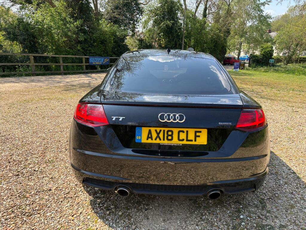 Audi TT 2.0 Tfsi Black Edition S Tronic Quattro Euro 6 S AX18CLF Black #6