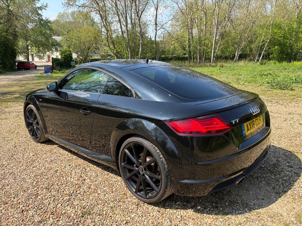 Audi TT 2.0 Tfsi Black Edition S Tronic Quattro Euro 6 S AX18CLF Black #4