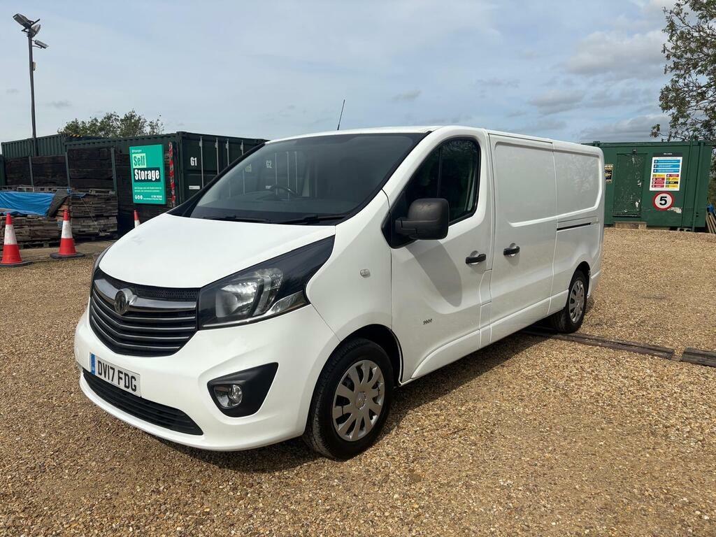 Vauxhall Vivaro 1.6 Cdti 2900 Sportive L2 H1 Euro 6 DV17FDG White #5