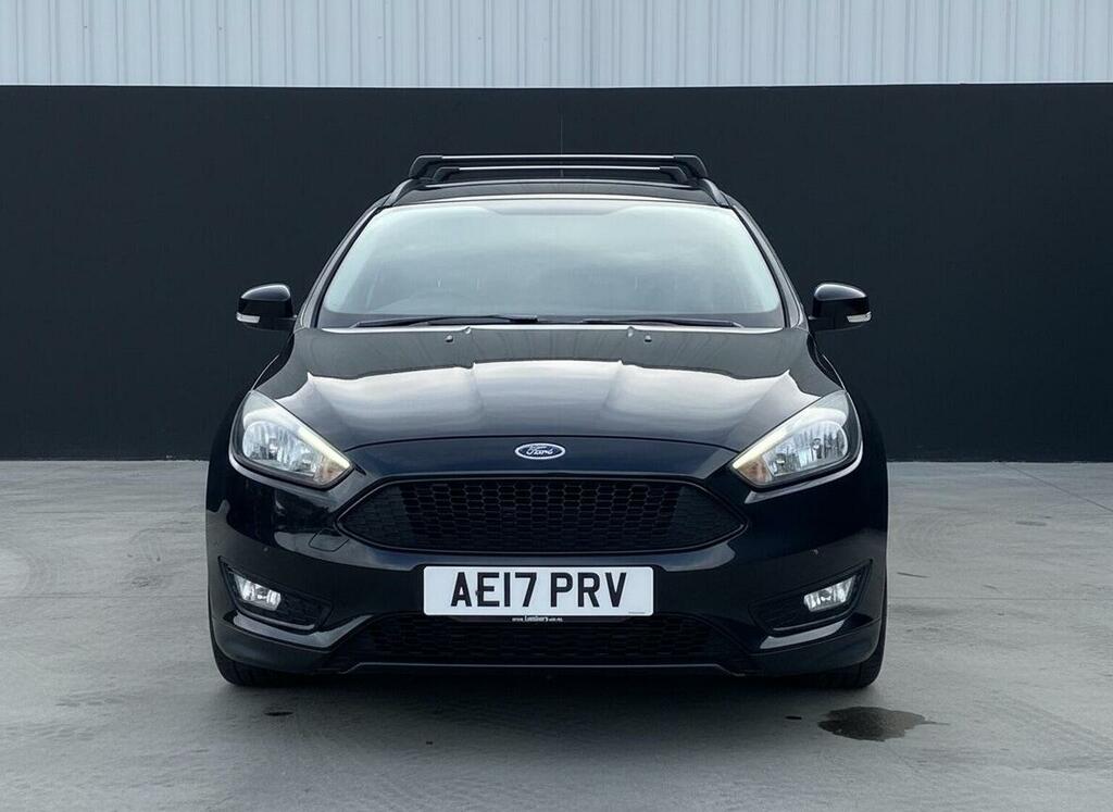 Ford Focus Estate 1.5T Ecoboost St-line Euro 6 Ss AE17PRV Black #4
