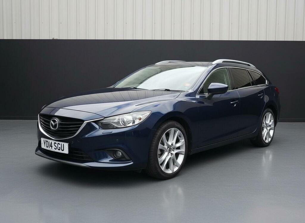 Mazda 6 Estate 2.2 Skyactiv-d Sport Nav Tourer Euro 6 Ss Blue