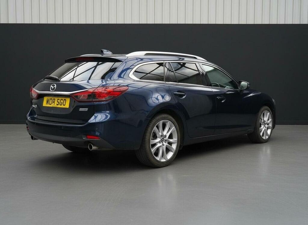 Mazda 6 Estate 2.2 Skyactiv-d Sport Nav Tourer Euro 6 Ss Blue #2