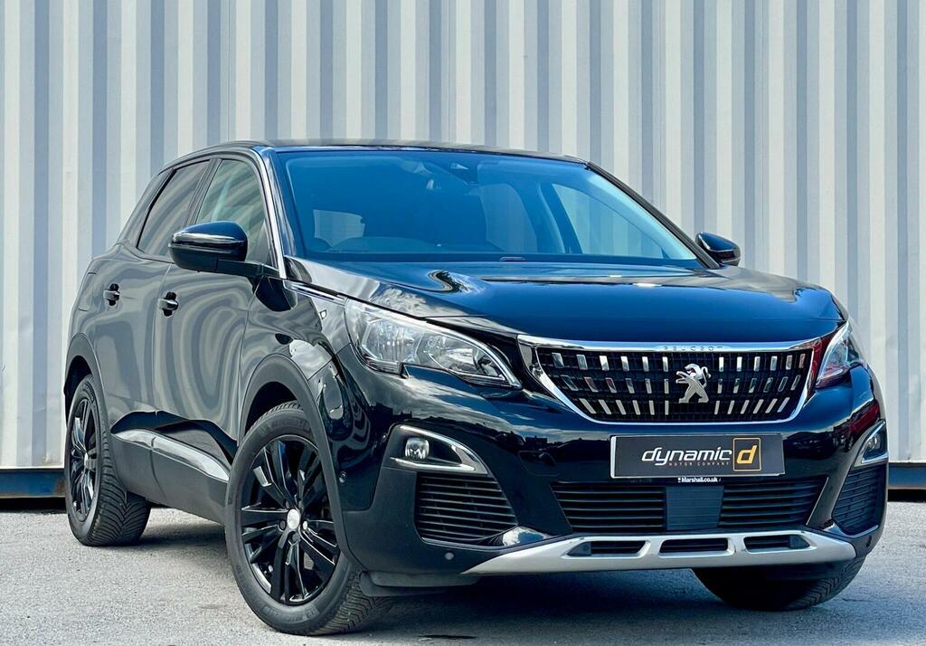 Peugeot 3008 Suv 1.6 Bluehdi Allure Eat Euro 6 Ss 2018 AY18HBB Black #2
