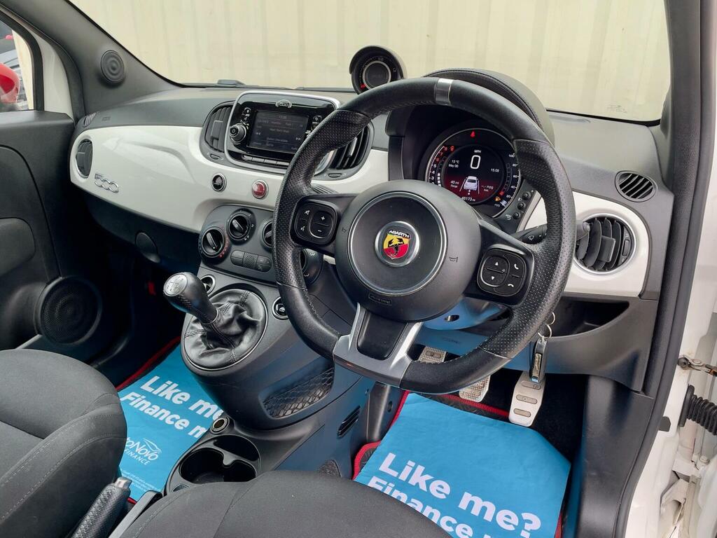 Abarth 595 Hatchback 1.4 T-jet Euro 6 201818 SV18ZVK White #5