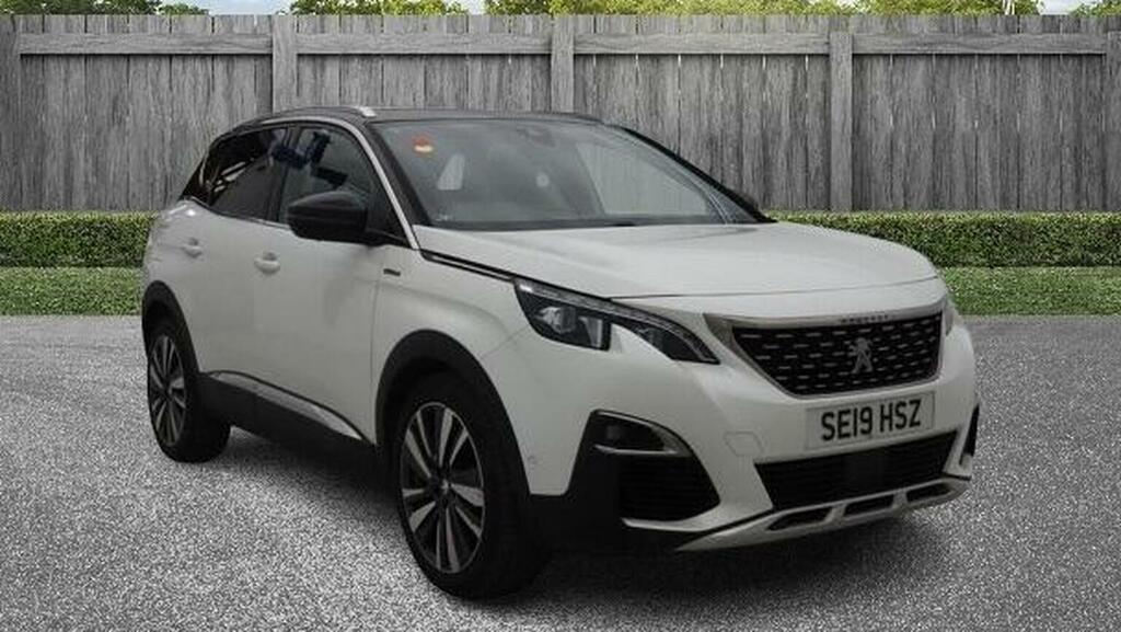 Peugeot 3008 Suv 1.2 Puretech Gt Line Euro 6 Ss 201919 SE19HSZ White #2