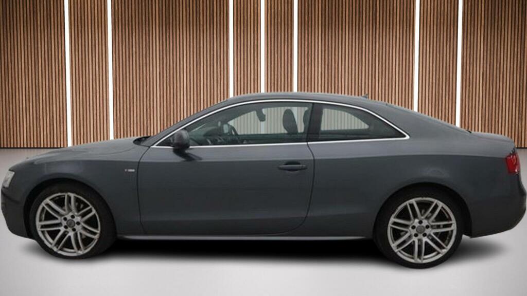 Audi A5 Coupe 2.0 Tdi S Line Multitronic Euro 6 Ss N555SHD Grey #5