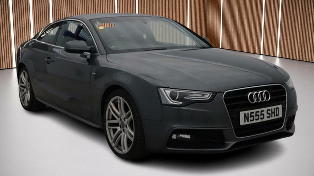 Audi A5 Coupe 2.0 Tdi S Line Multitronic Euro 6 Ss N555SHD Grey #2