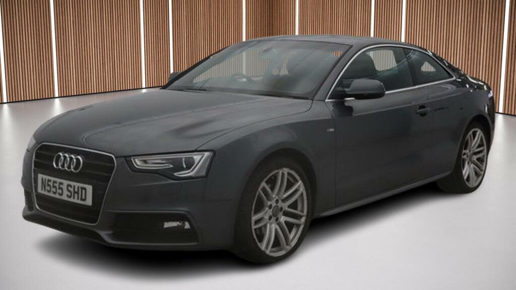 Audi A5 Coupe 2.0 Tdi S Line Multitronic Euro 6 Ss Grey