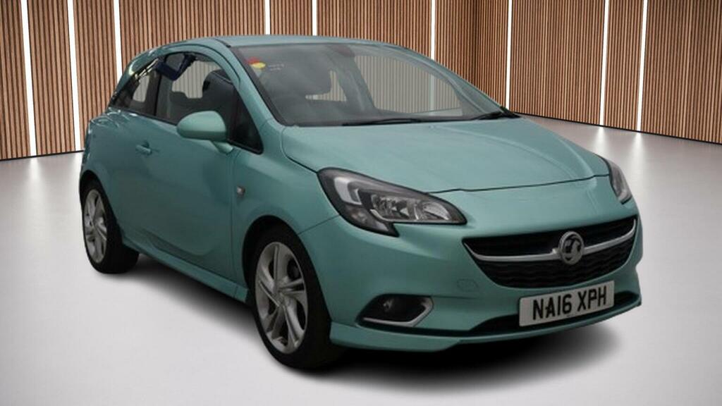 Vauxhall Corsa Hatchback 1.4I Ecoflex Sri VX Line Euro 6 201 NA16XPH Green #2