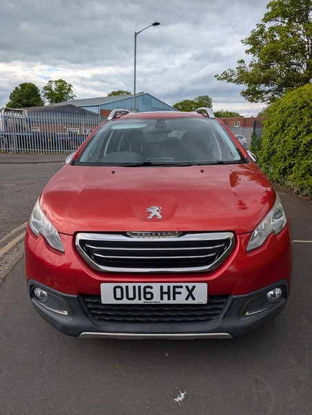 Peugeot 2008 Blue Hdi S S OU16HFX Red #3