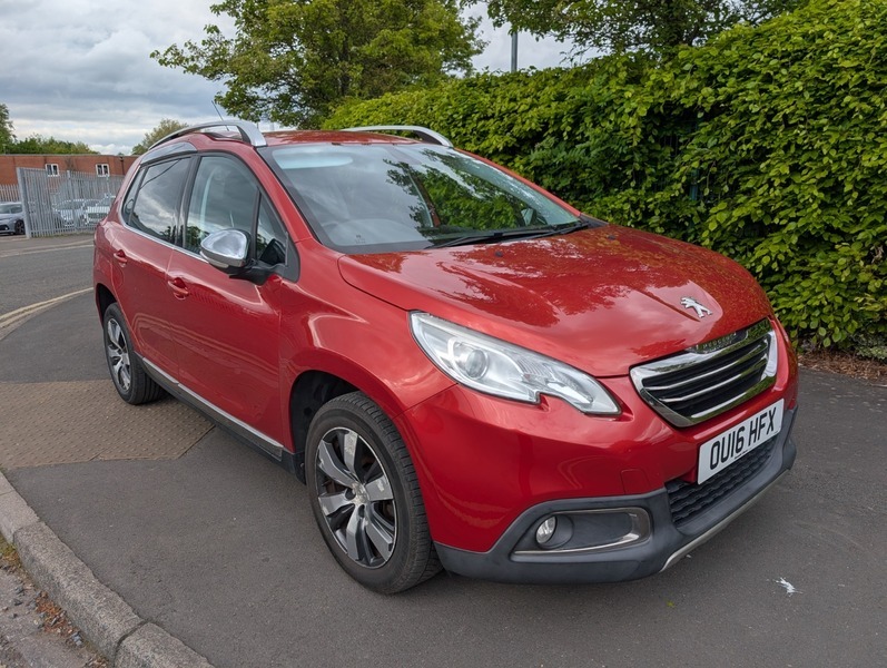 Peugeot 2008 Blue Hdi S S OU16HFX Red #2