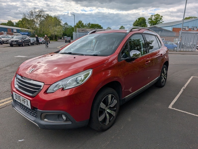Peugeot 2008 Blue Hdi S S OU16HFX Red #4
