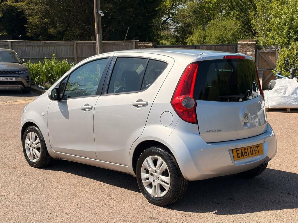Vauxhall Agila Mpv 1.2 Vvt Ecoflex Se Euro 5 201161 Silver #6