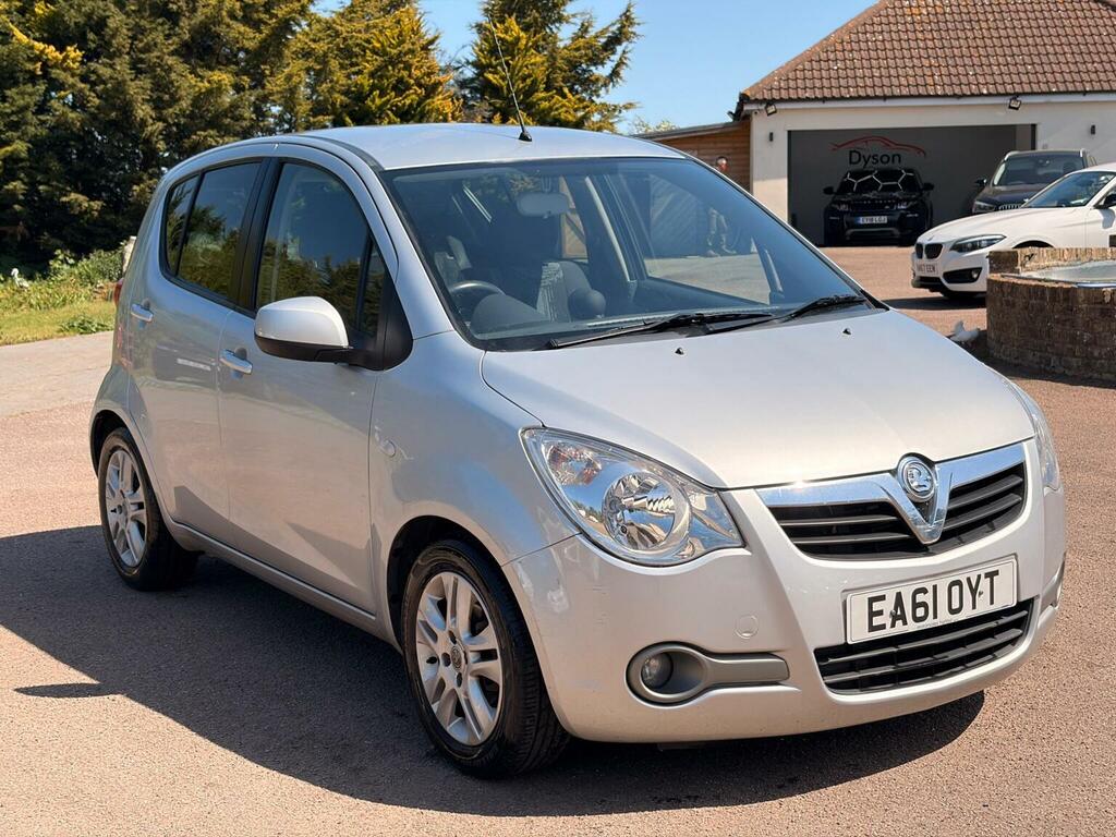 Vauxhall Agila Mpv 1.2 Vvt Ecoflex Se Euro 5 201161 Silver #3