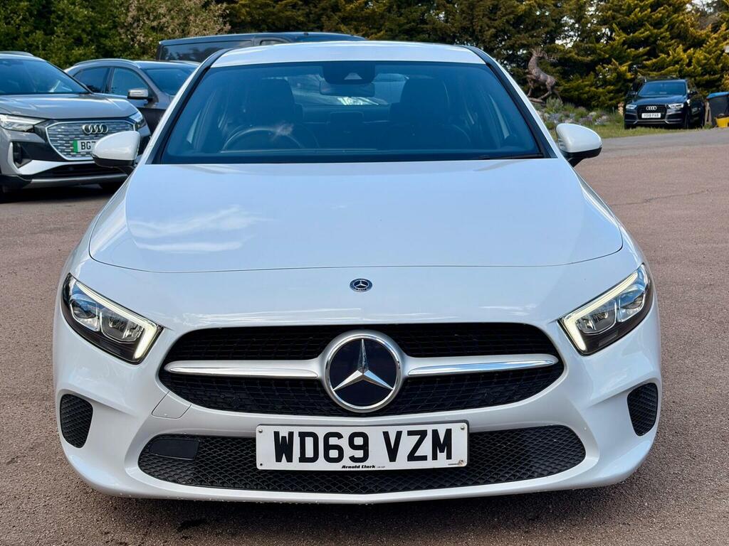 Mercedes-Benz A Class Saloon 1.3 A200 Sport 7G-dct Euro 6 Ss 202 WD69VZM White #2