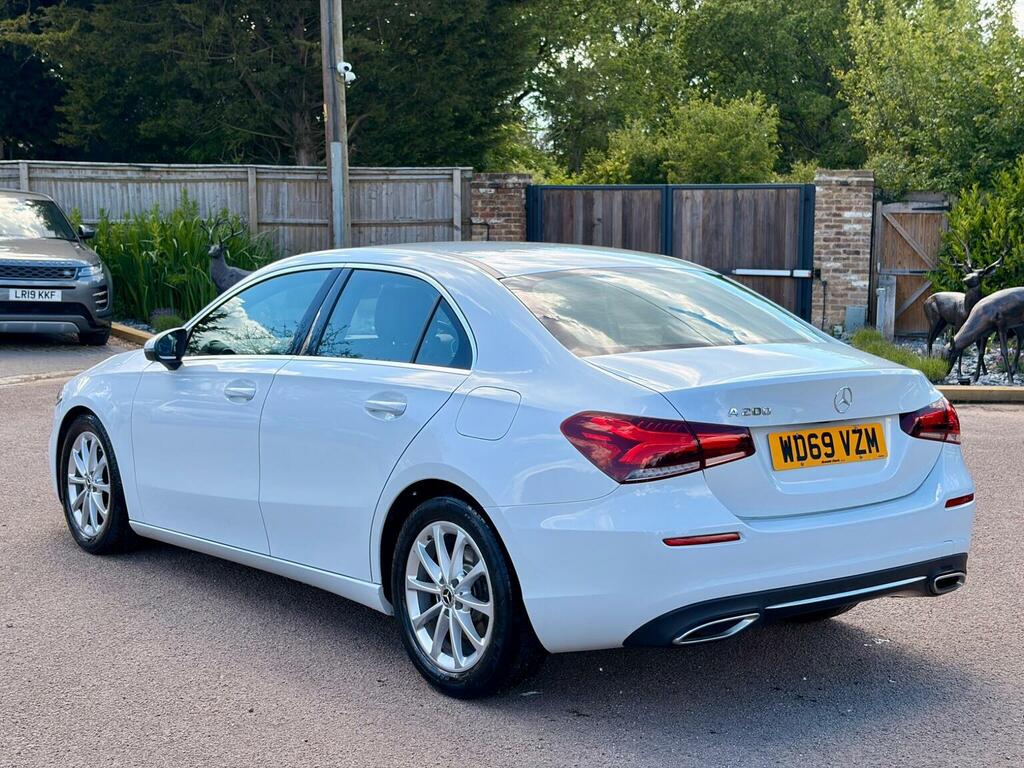 Mercedes-Benz A Class Saloon 1.3 A200 Sport 7G-dct Euro 6 Ss 202 WD69VZM White #6