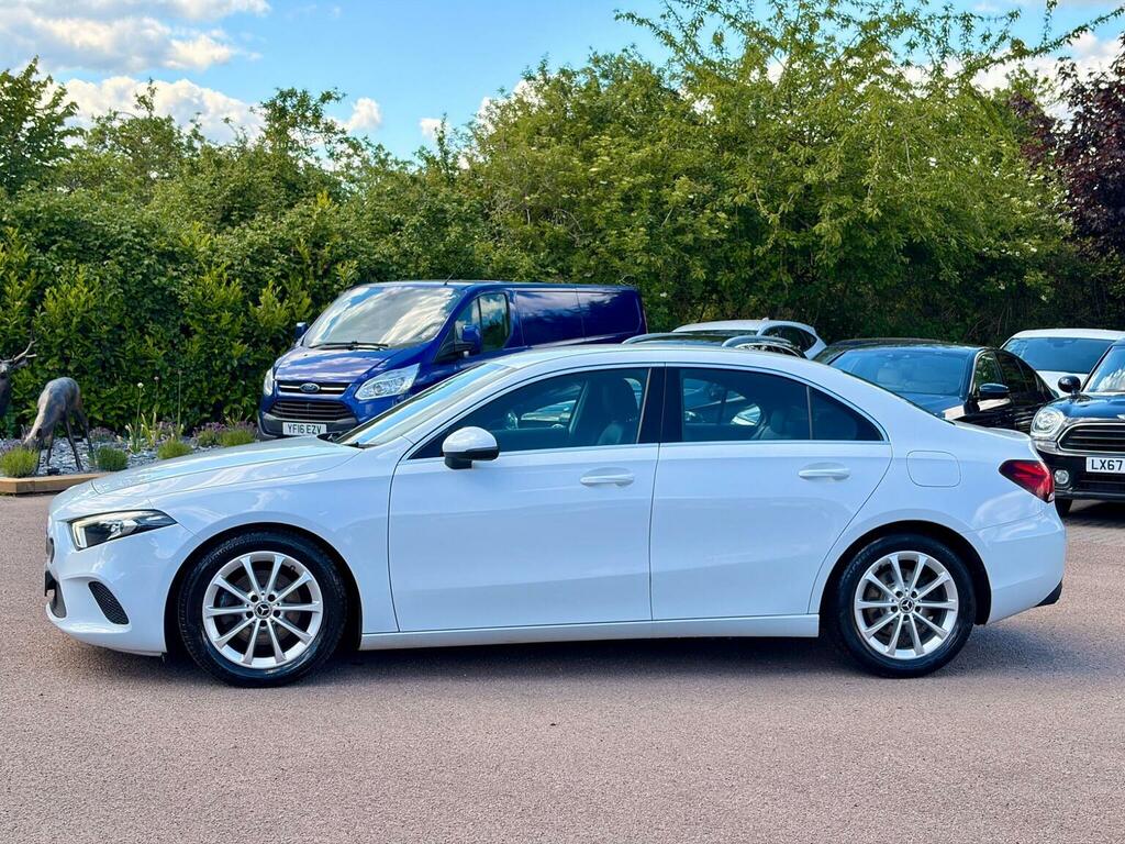 Mercedes-Benz A Class Saloon 1.3 A200 Sport 7G-dct Euro 6 Ss 202 WD69VZM White #4