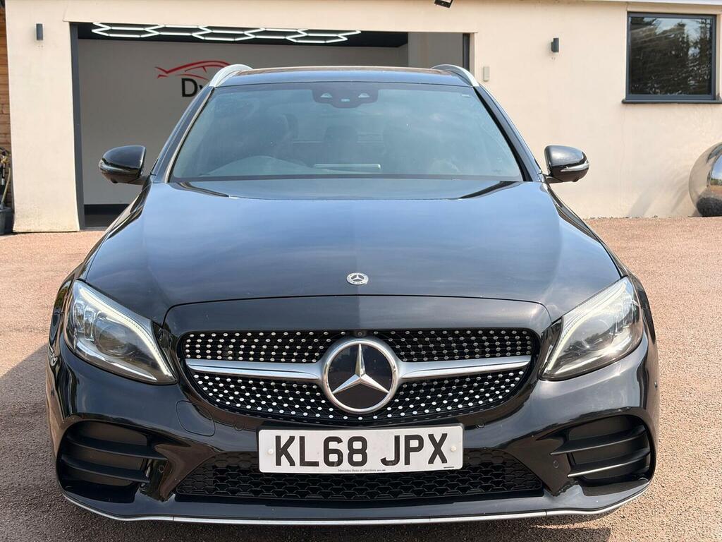 Mercedes-Benz C Class Estate 1.5 C200 Mhev Eq Boost Amg Line Premium Pl KL68JPX Black #3