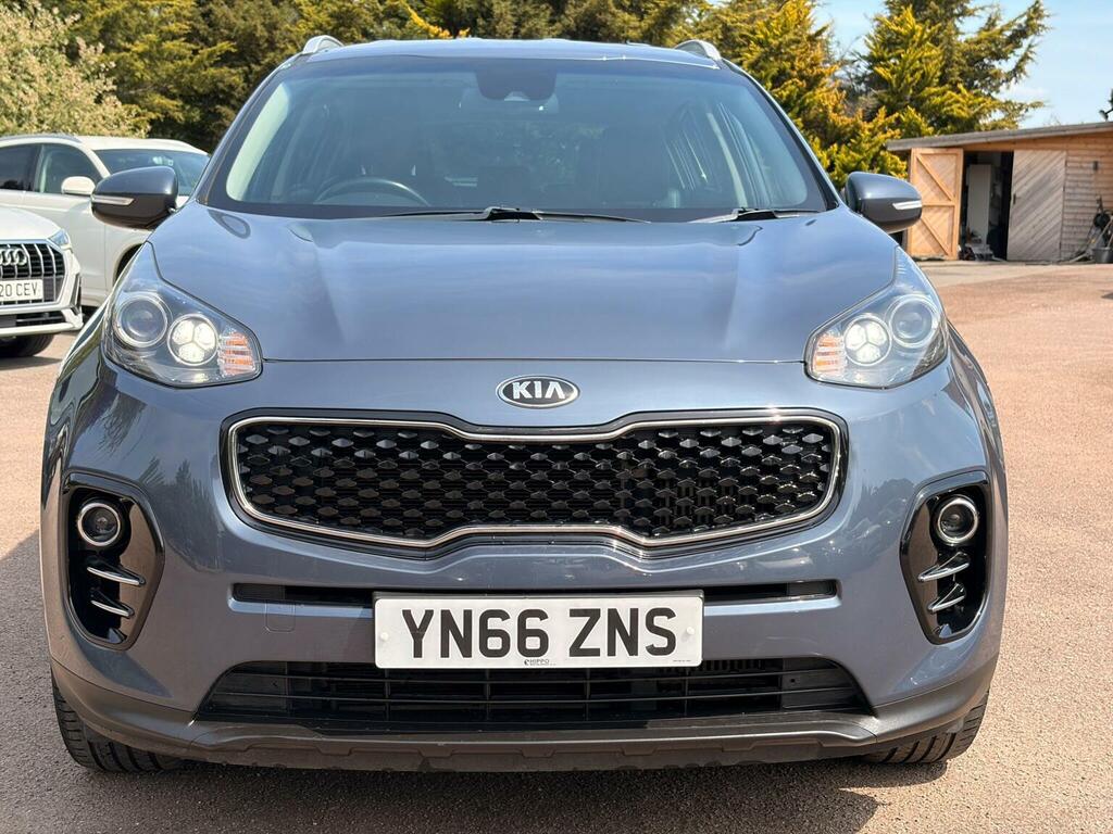 Kia Sportage Suv 2.0 Crdi Kx-3 Awd Euro 6 201666 YN66ZNS Blue #2