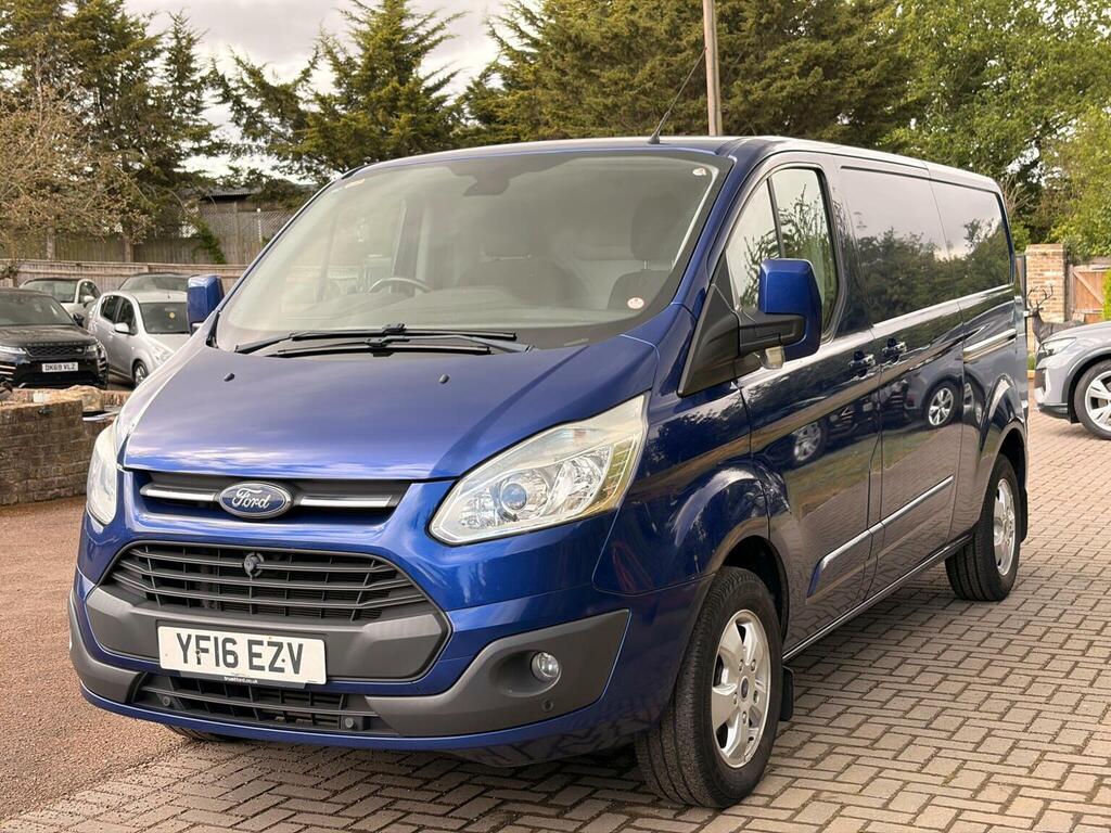 Ford Transit Custom Panel Van 2.2 Tdci 290 Limited L1 H1 201616 Blue