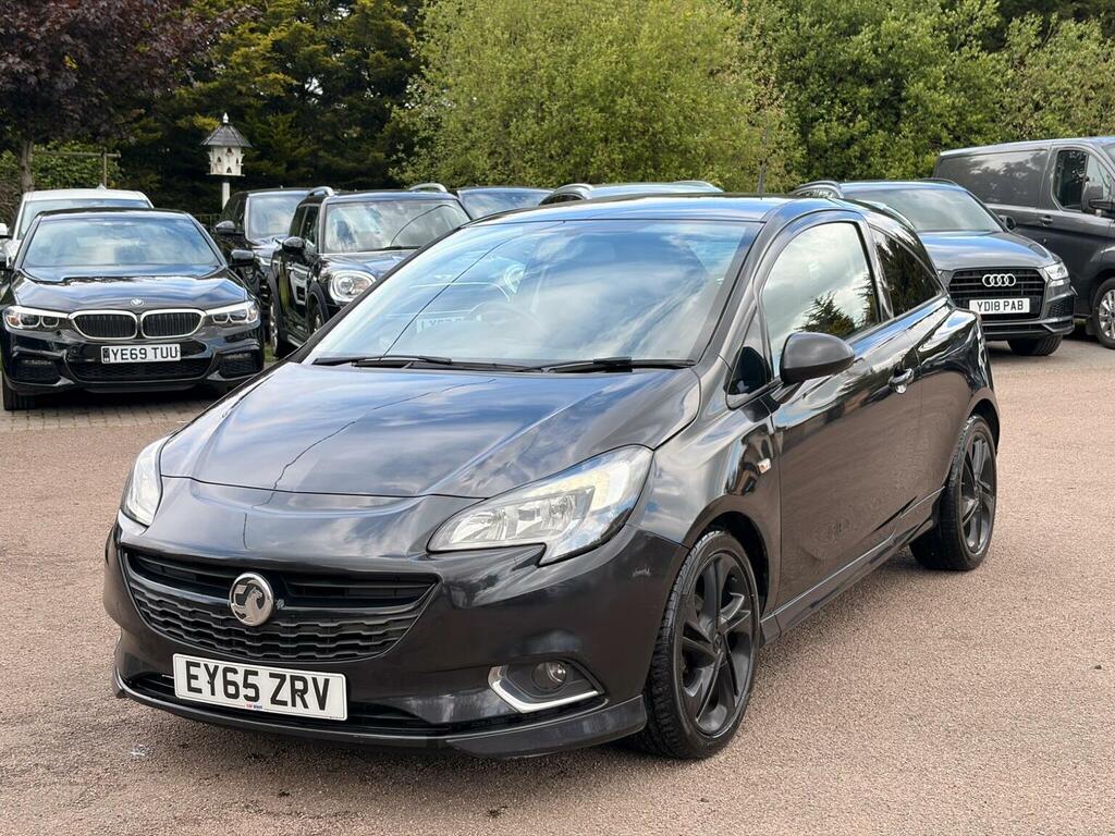Vauxhall Corsa Hatchback 1.2I Limited Edition Euro 6 201565 Black