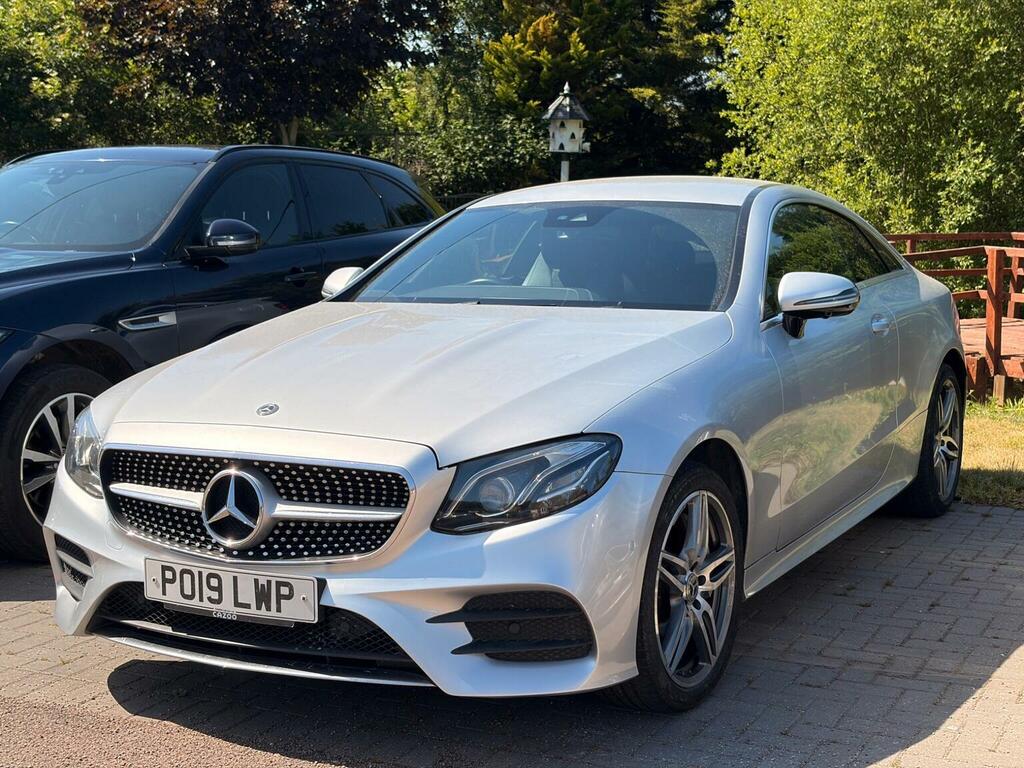 Mercedes-Benz E Class Coupe 2.9 E400d Amg Line Premium G-tronic 4Mati PO19LWP Silver #3