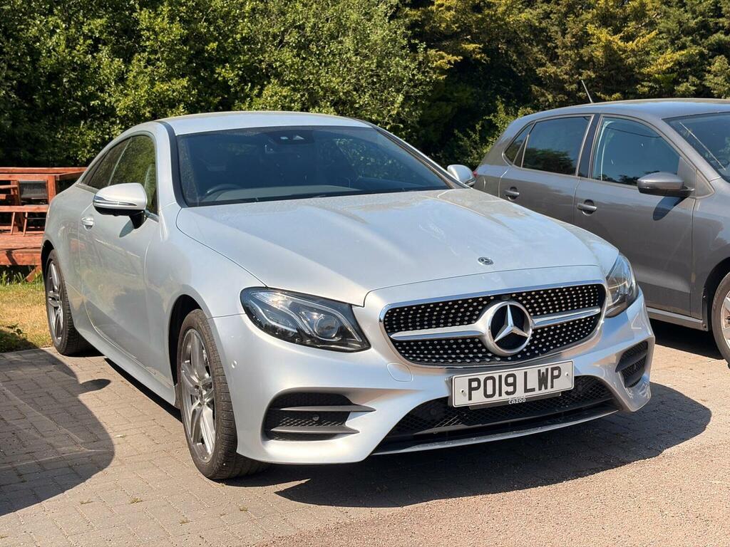 Mercedes-Benz E Class Coupe 2.9 E400d Amg Line Premium G-tronic 4Mati Silver